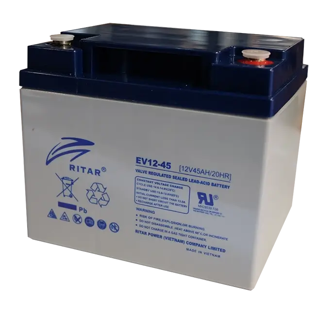 EV12-45 - Ritar 12V 45Ah EV Series AGM Deep Cycle Battery