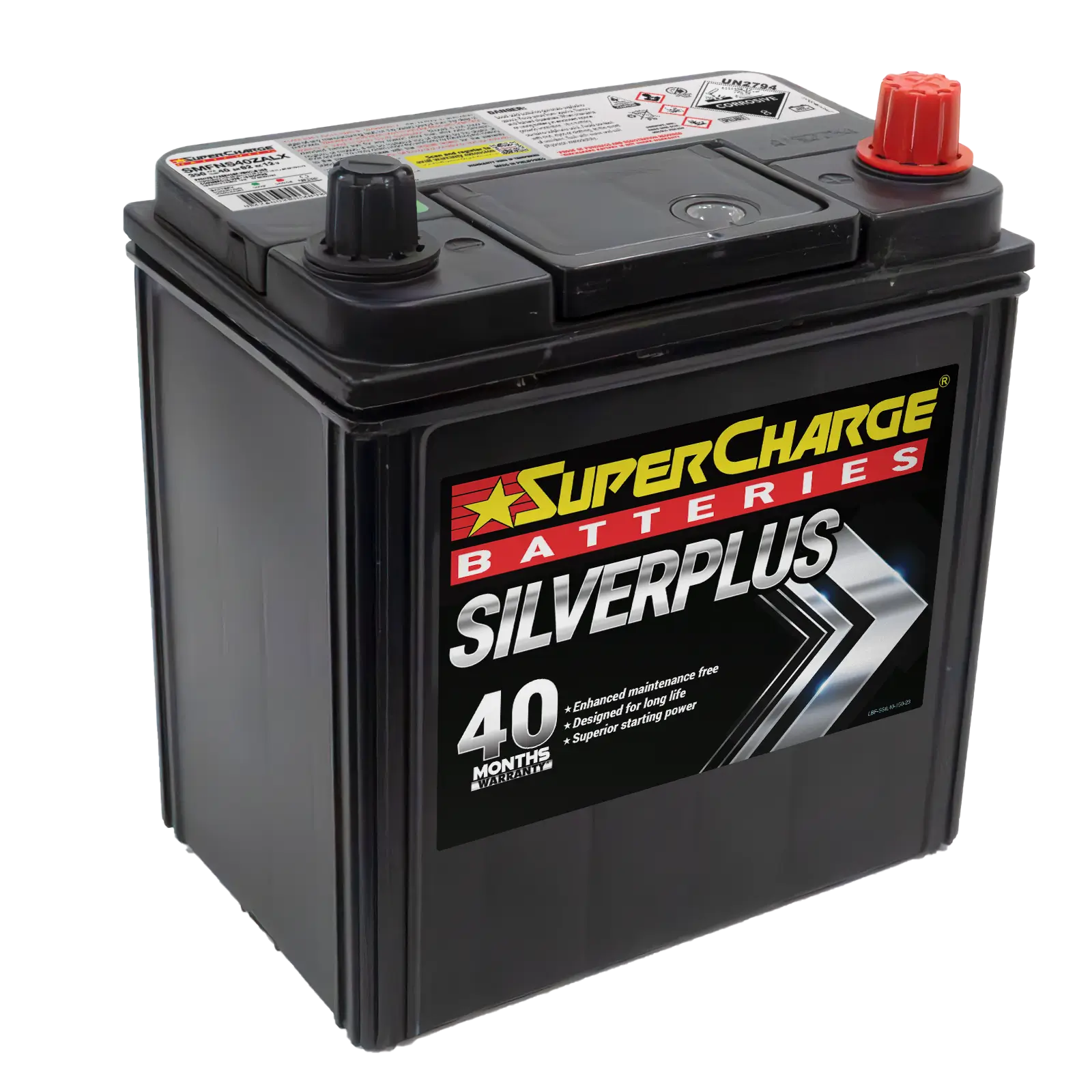 SMFNS40ZALX - Supercharge Silverplus SMFNS40ZALX Battery