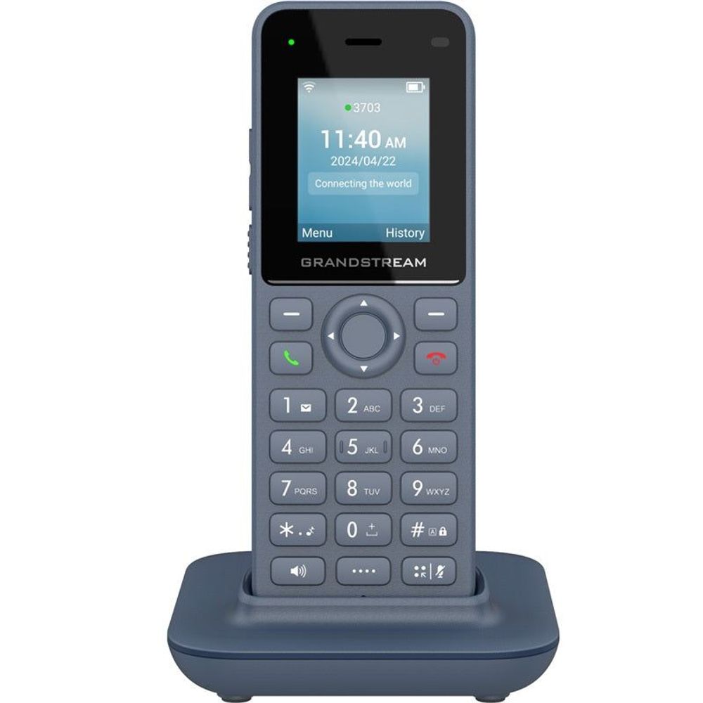 WP816 - Grandstream WP816 Cordless Dual-Band Wi-Fi 6 IP Phone with 6-hour talk time