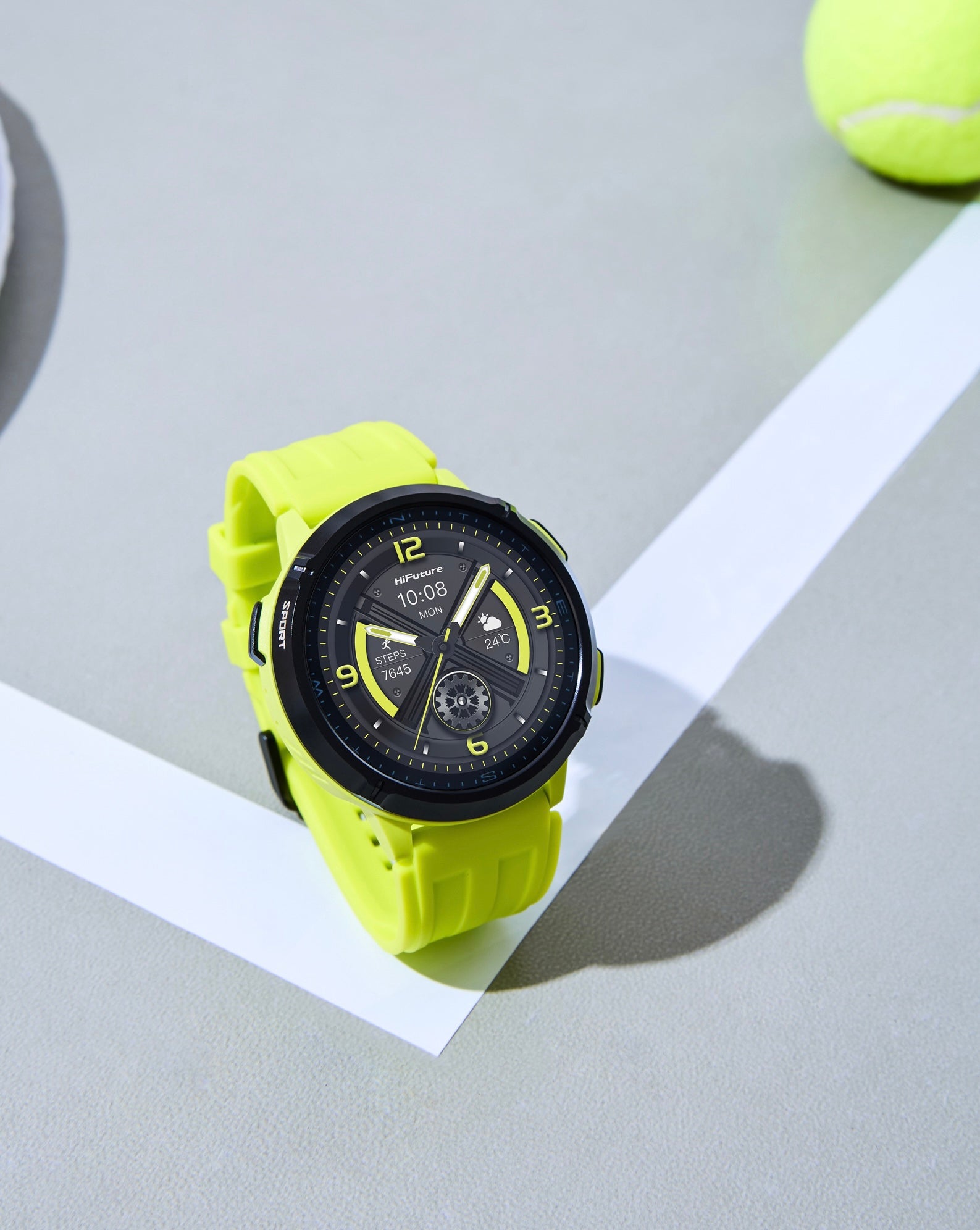 Hifuture MIX3 Premium Sports Smart Watch - Fluorescent Yellow Default Title