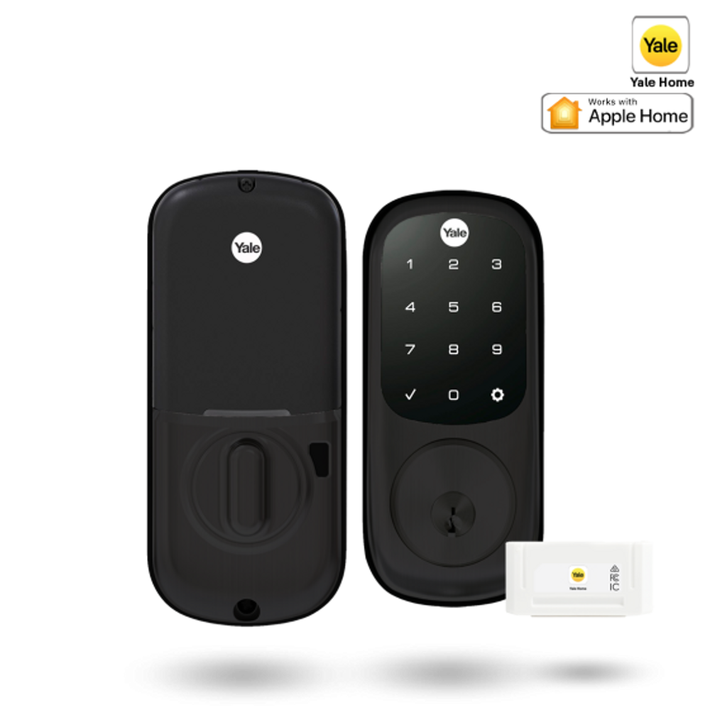 YRD226HKMBK - YALE ASSURE KEYED DIGITAL DEADBOLT SMART-READY MATT BLACK