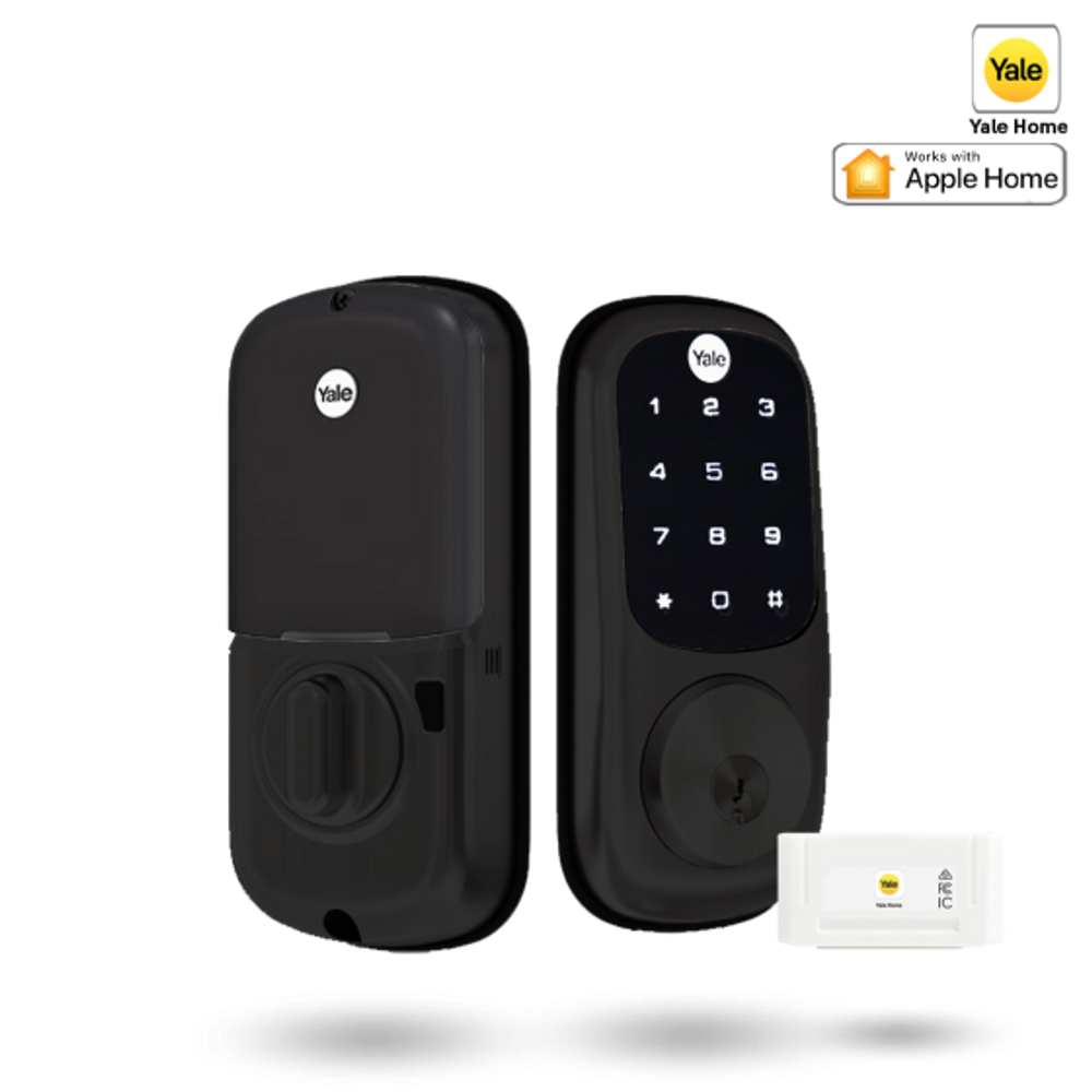 YRD226HKMBK - YALE ASSURE KEYED DIGITAL DEADBOLT SMART-READY MATT BLACK