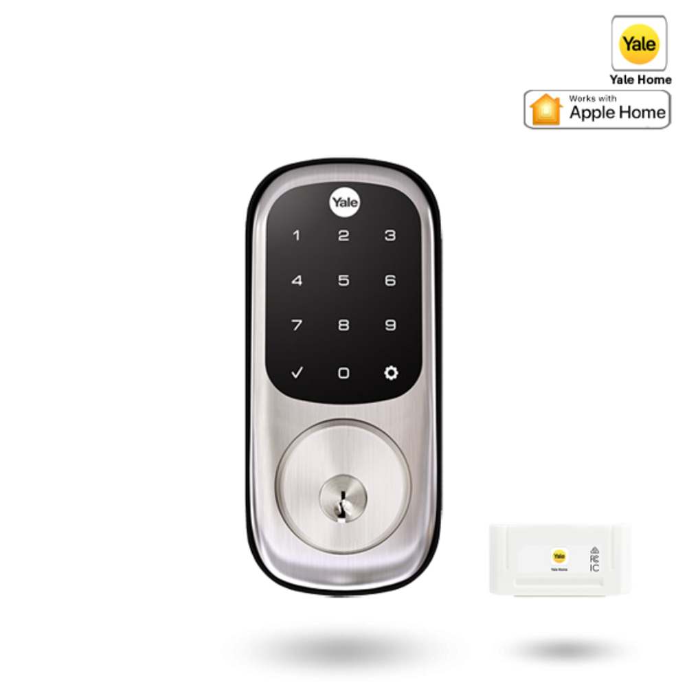 YRD226HKSN - YALE ASSURE KEYED DIGITAL DEADBOLT SMART-READY SATIN NICKEL