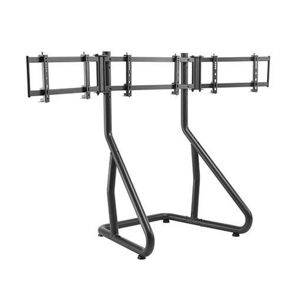 BT-LRS01-SR02 - Bracom Triple Monitor Stand for Racing Seat (Free Standing)