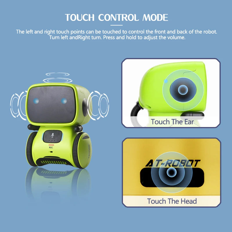 Interactive Voice-Controlled Smart Robot - Multiple Colours