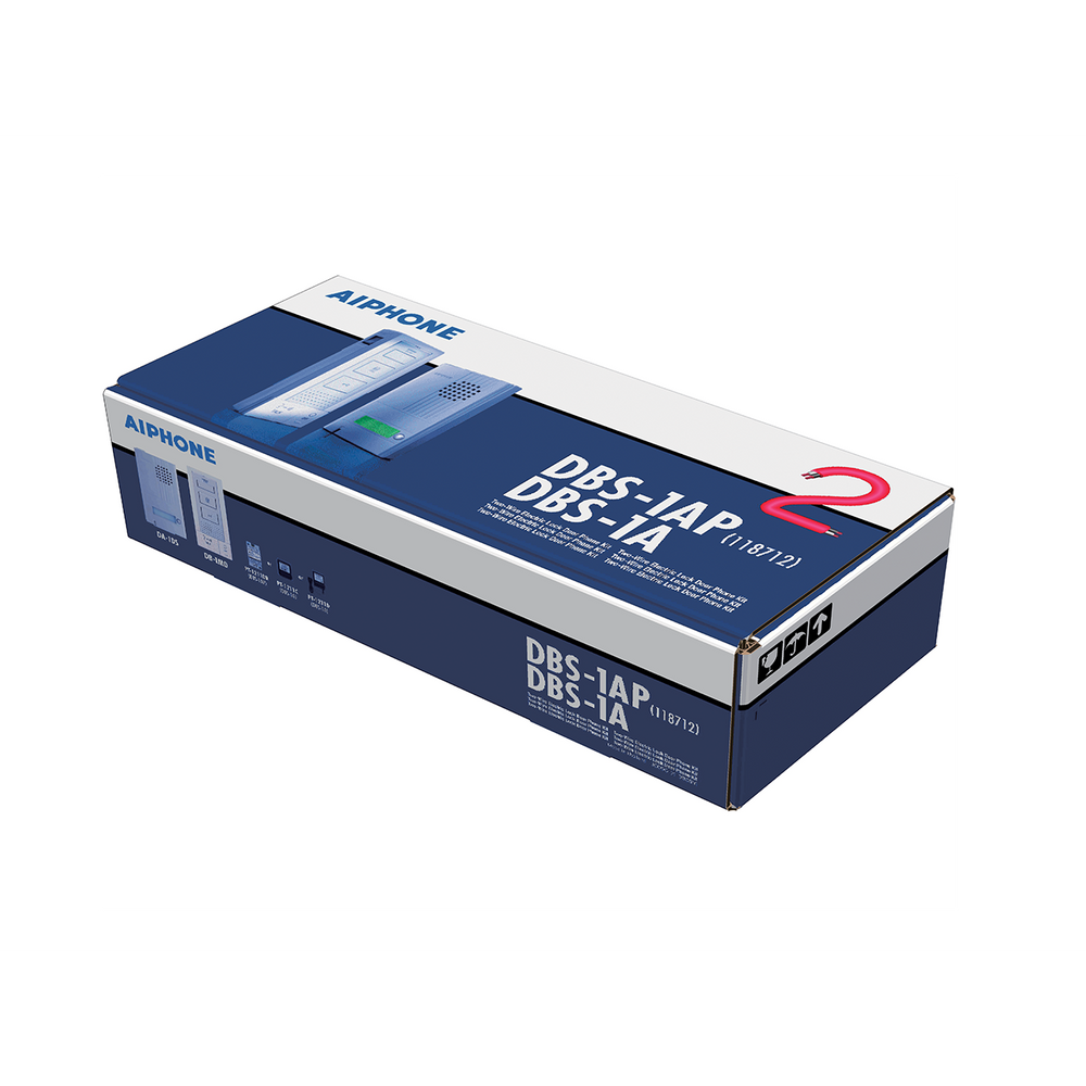 DBS-1AK - Aiphone Intercom Kit comprising DB1MD handsfree master station and single call door station (Silver)