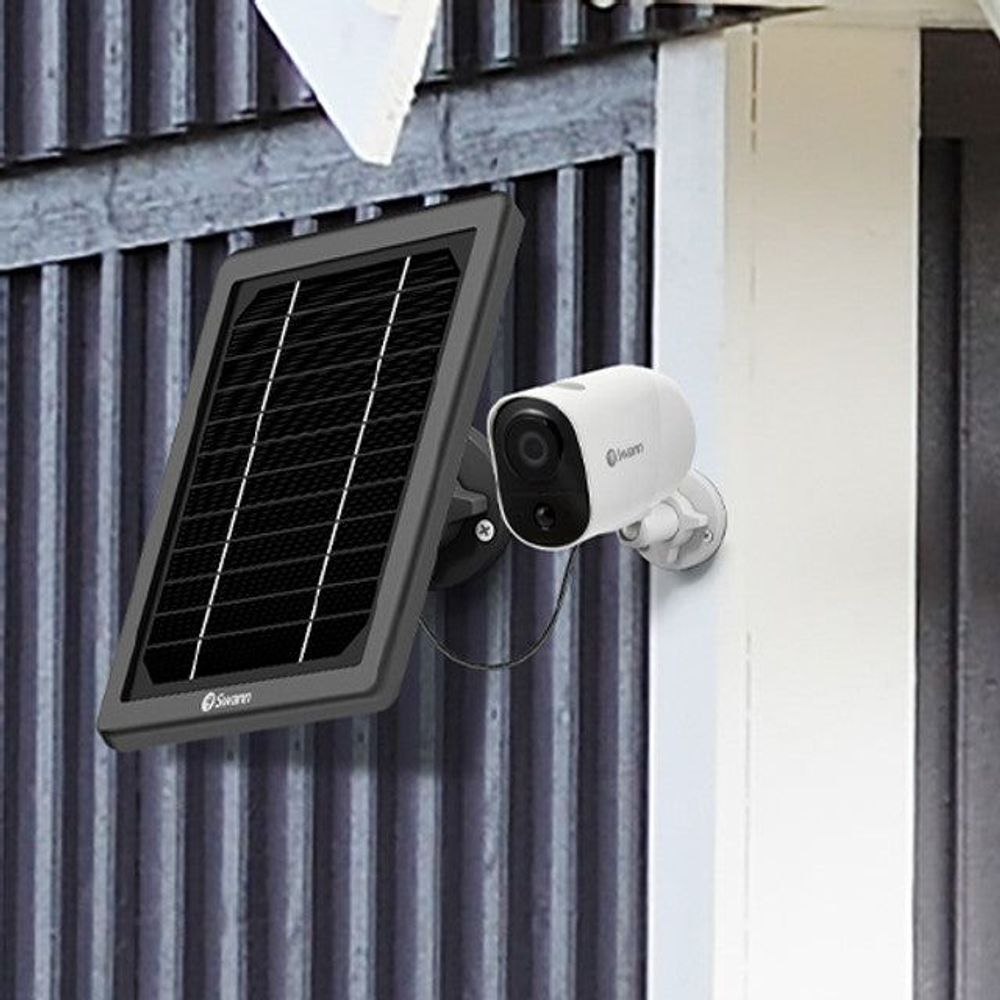 Swann SWIFI-SOLAR2-GL Outdoor Solar Panel for WireFree Security Camera