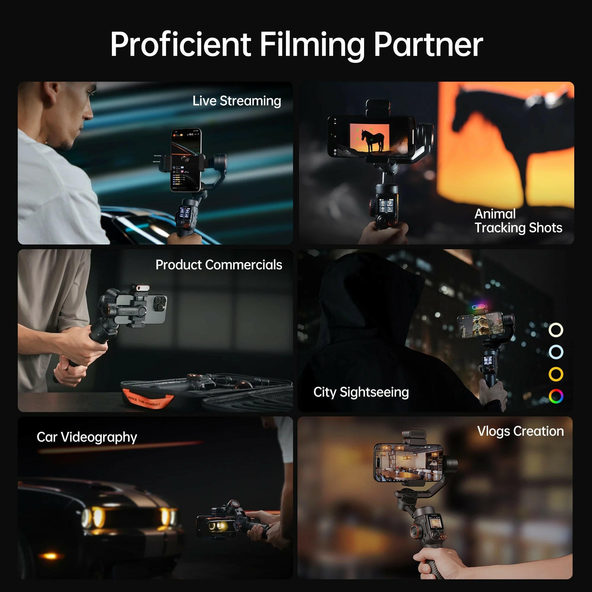 Hohem M7 iSteady 3-Axis Smartphone Gimbal