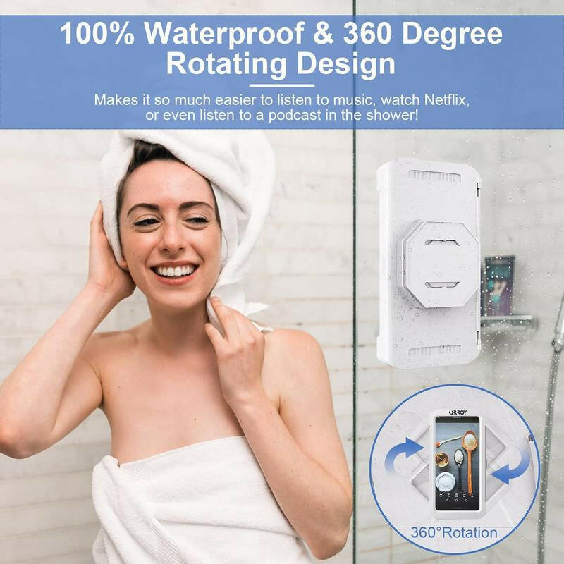 Waterproof Shower Phone Holder