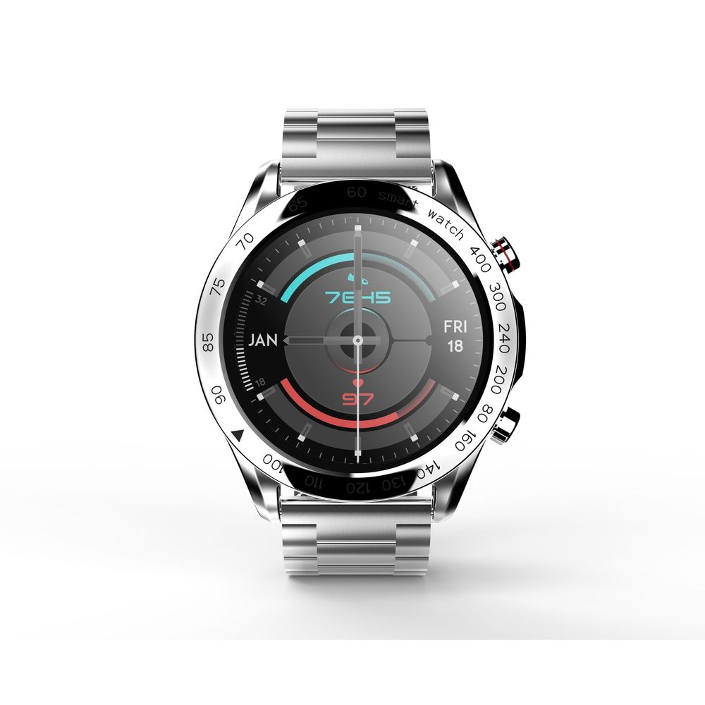 HIF80919 - HiFuture FutureGo Pro Stainless smartwatch, 1.32 " FHD full display, Silver