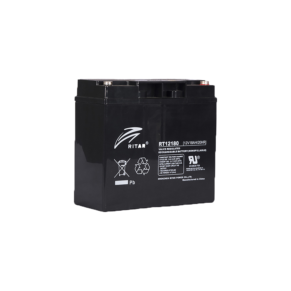 RT12180F13 - Ritar 12V 18Ah Sealed Lead Acid Battery