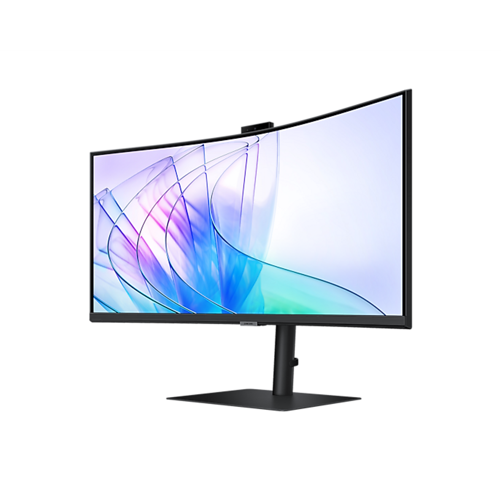 LS34C650VAEXXY - Samsung ViewFinity S6 S34C650VAE 34" Class Webcam WQHD Curved Screen LCD Monitor - 34" Viewable