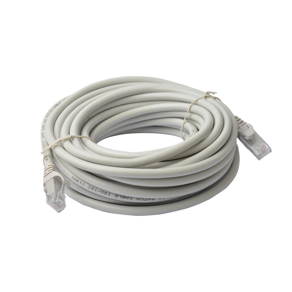 PL6A-15GRY - Cat 6a UTP Ethernet Cable, Snagless - Grey 15M