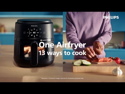 Philips 2000 Series 4.2L Airfryer (Black)
