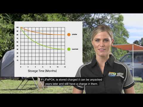 SB2215 - Powertech 12.8V 100Ah Lithium Deep Cycle Battery