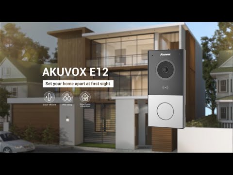 E12S/S562 - Akuvox IP Intercom Kit - 7" Indoor monitor and door station