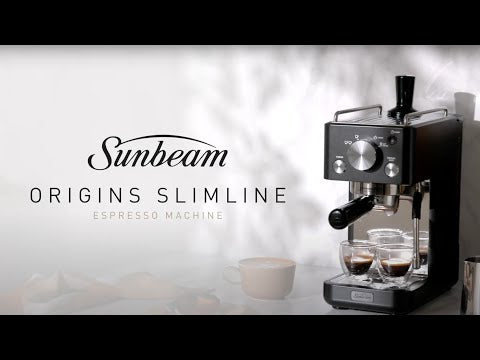 Origins Slimline Espresso Machine (Black)