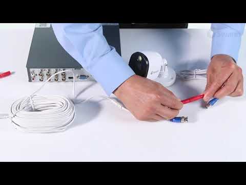 Swann DVR4-4680 1080p/1TB/4 x 1080MSFBB Black SWL Analogue CCTV cameras