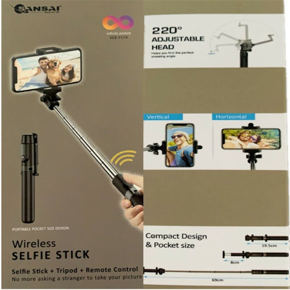 Sansai SCX-717A Wireless Selfie Stick