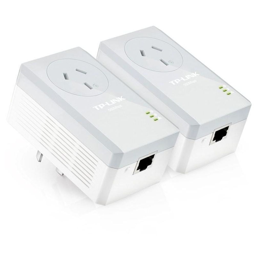 TL-PA4010PKIT - TP-Link AV500 Powerline Adapter with AC Pass Through Starter Kit