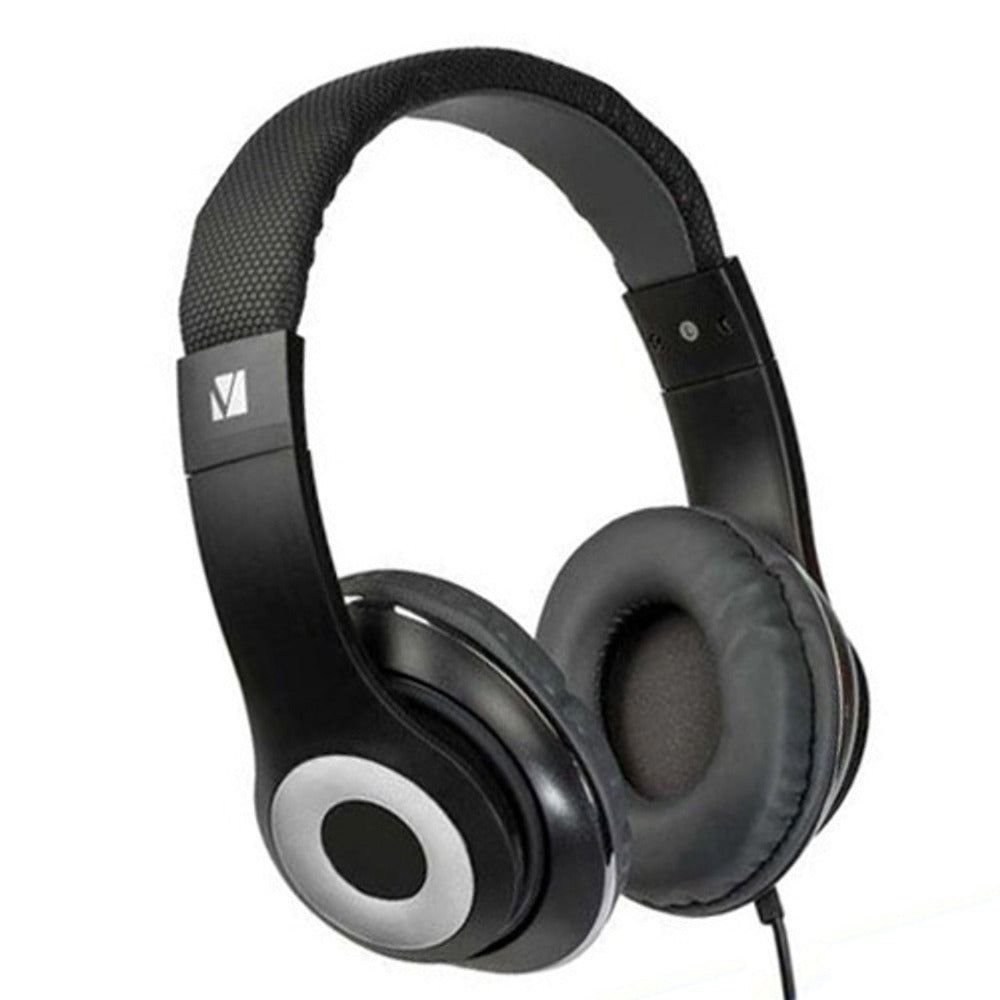 Verbatim Classic Stereo Headphones with Microphone Black