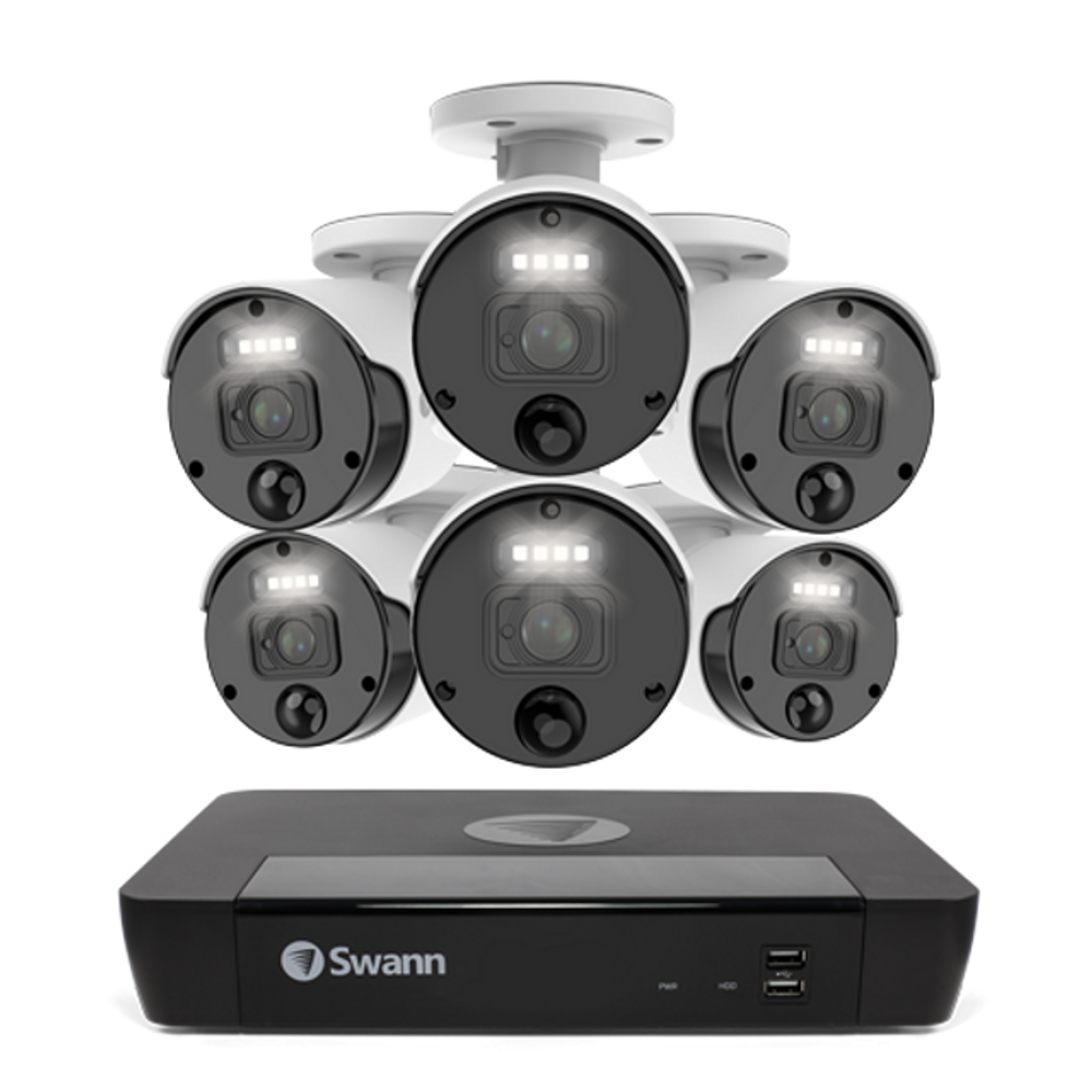 Swann SWNVK-876806-AU Master-Series 4K HD 6 Camera 8 Channel NVR Security System