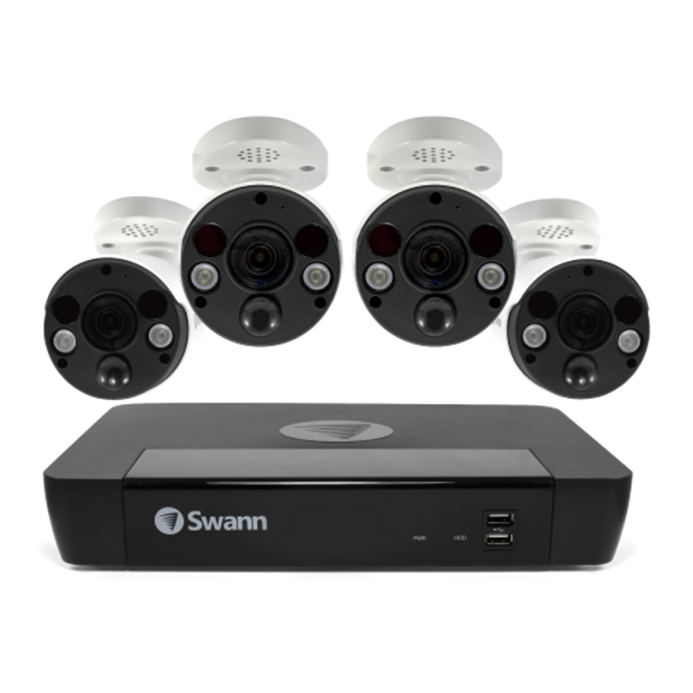 Swann SWNVK-886804FB-AU 4 Camera 8 Channel 4K Ultra HD NVR Security System