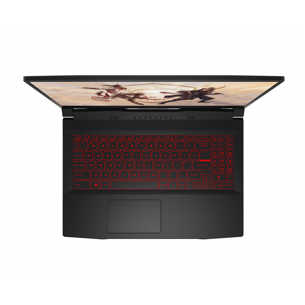 MSI Katana GF66 12UD-043NZ 15.6" FHD 144HZ Intel I7-12700H 16GB 512GB SSD GEFORCE RTX3050 TI 4GB WIN11 Gaming Notebook Black