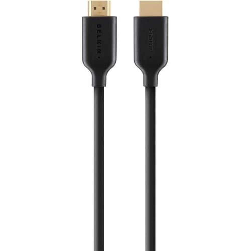 F3Y021BT1M - Belkin HDMI A/V Cable - 1 m HDMI A/V Cable for Audio/Video Device - First End: HDMI Digital Audio/Video
