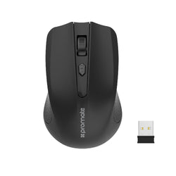 PROMATE Ergonomic Wireless Mouse 2.4GHz wireless technology