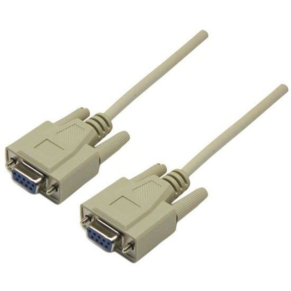 DYNAMIX 2m Null Modem Cable DB9 F/F