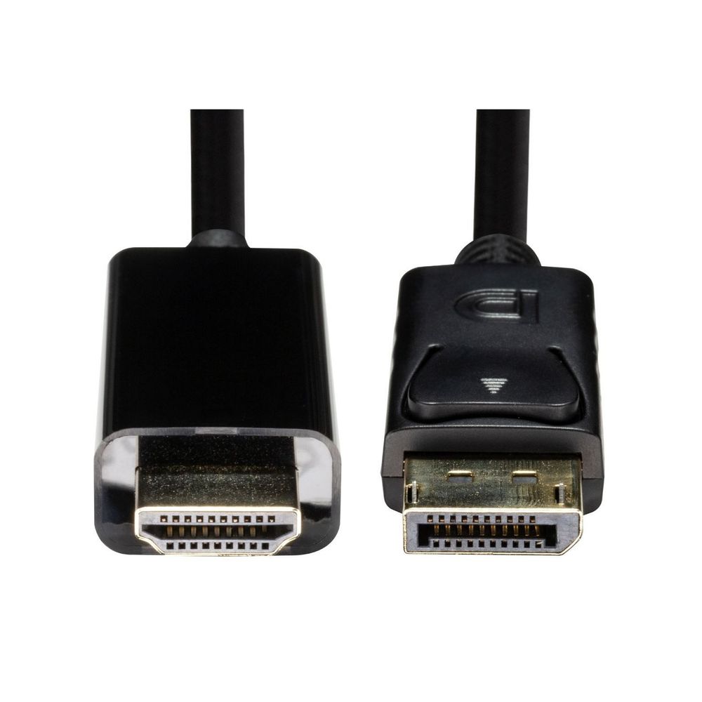 DYNAMIX 2m DisplayPort 1.2 to HDMI 1.4 Monitor cable. Max