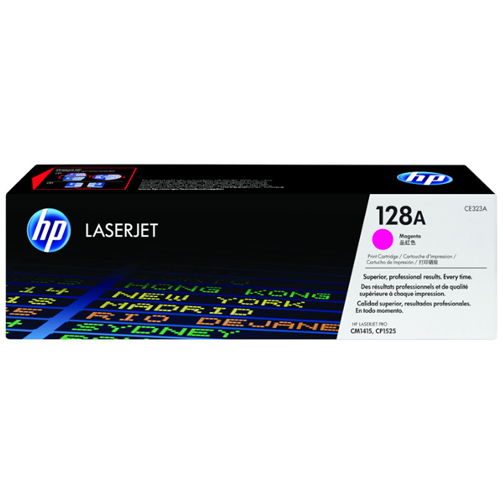 HP 128A Toner Cartridges Magenta