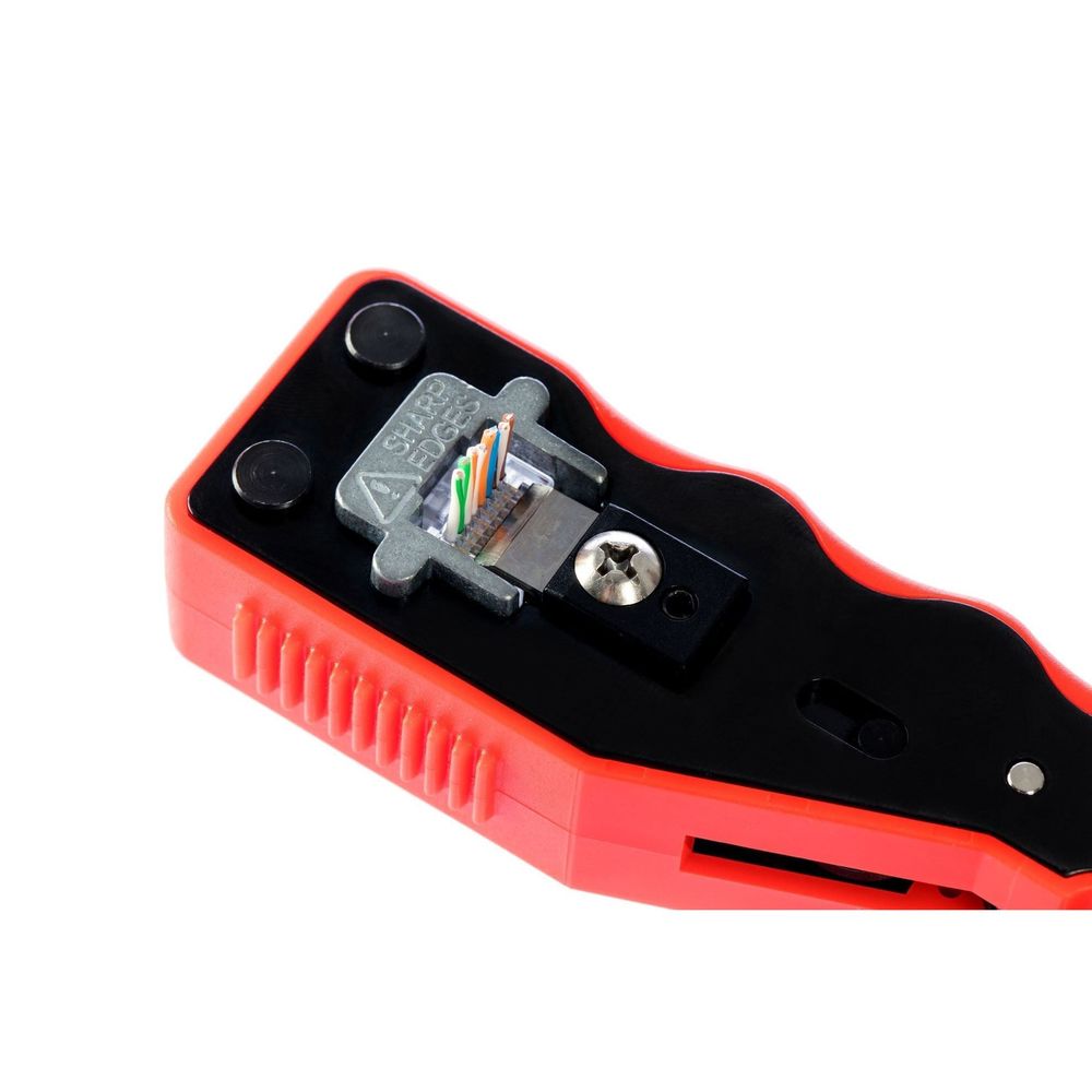 PTC-CP - DYNAMIX Compact Push Through Crimper with Built-in Stripping & Cutting Blade