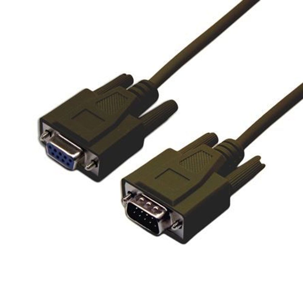 DYNAMIX 2m DB9 Male/Female Straight Through Extension Cable.