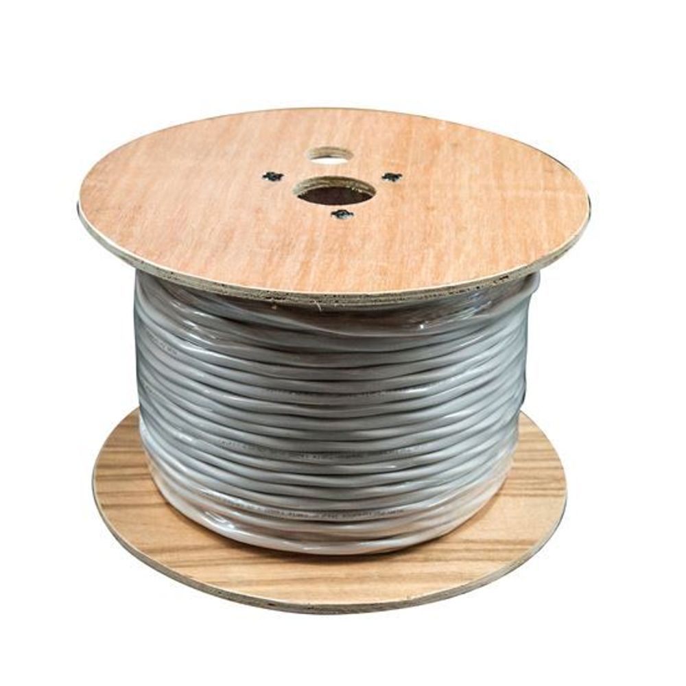 152m 2Core 14AWG/2.08mm Dual Sheath High-Performance - Colour Options 2.08mm Speaker Cable White PVC - 152m