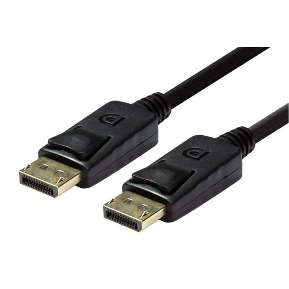 DYNAMIX 2m DisplayPort v1.2 Cable with Gold Shell Connectors DDC
