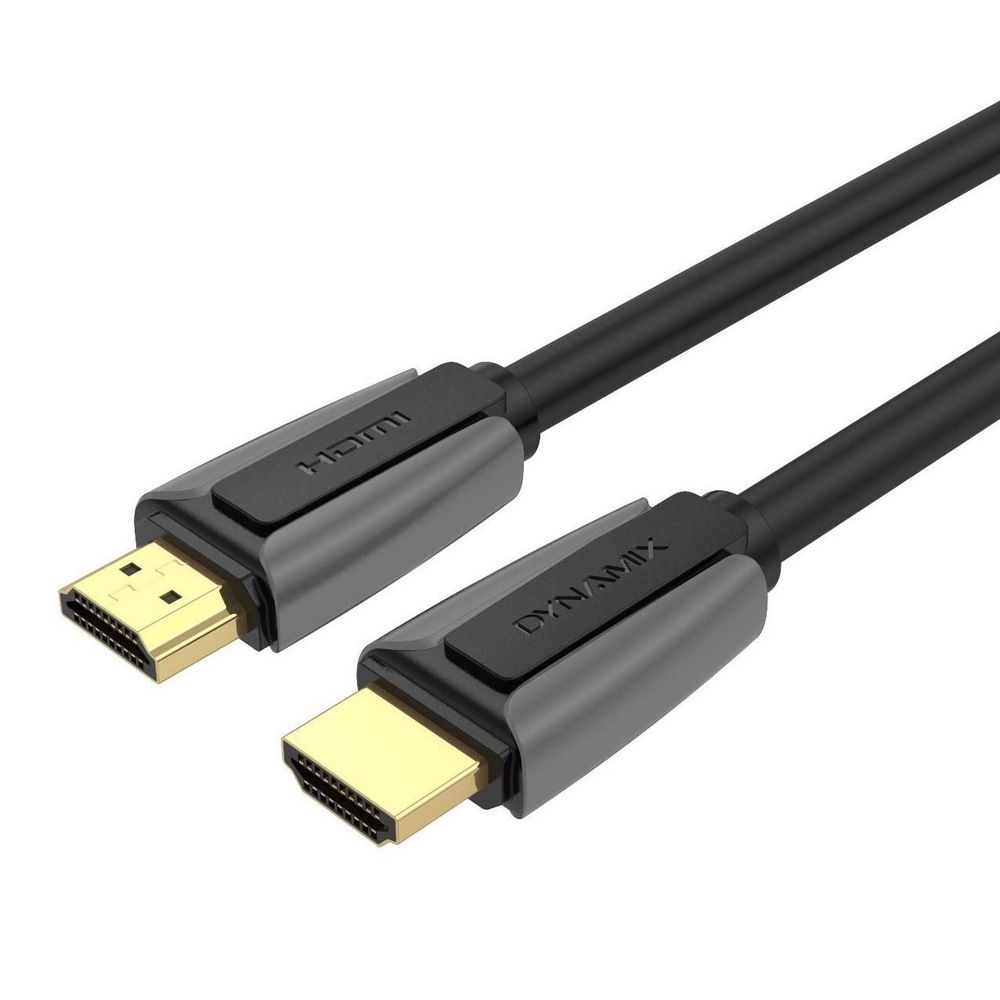 DYNAMIX 2M HDMI 2.1 Ultra-High Speed 48Gbps Cable. Supports up to