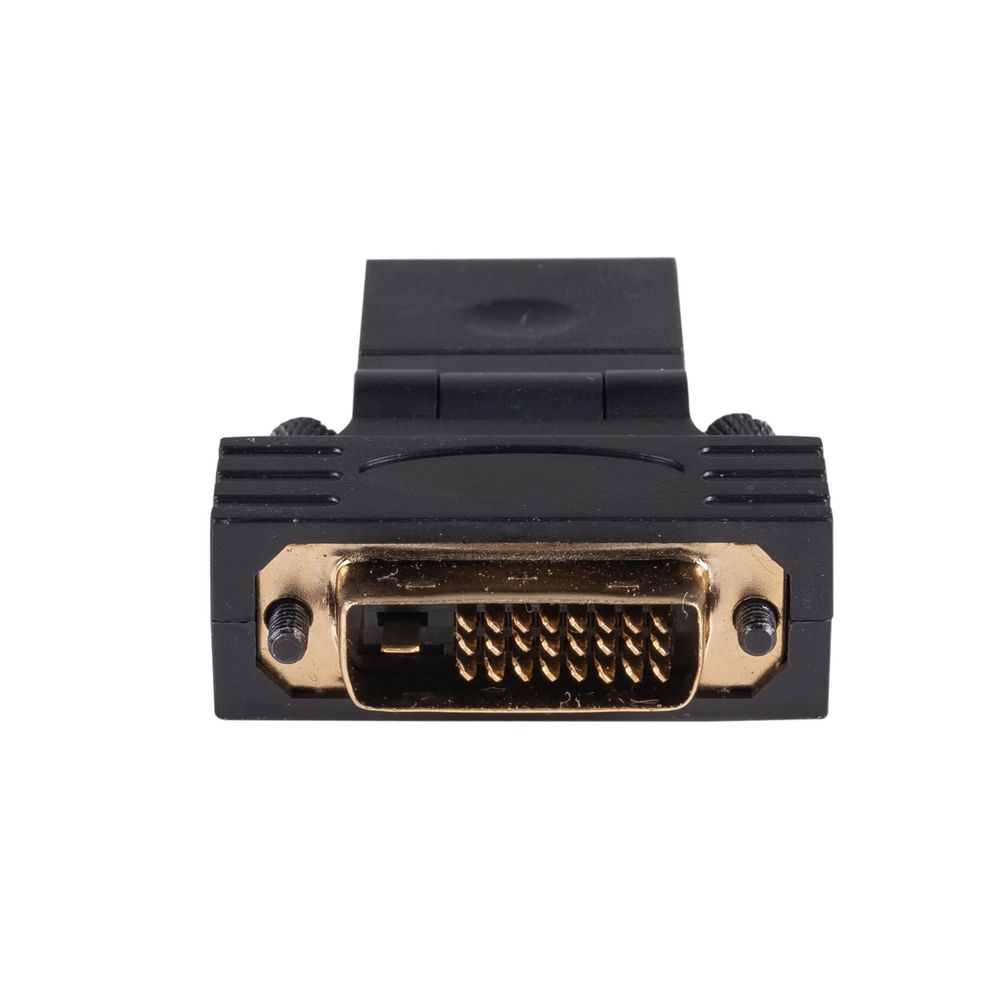 DYNAMIX HDMI Female to DVI-D (24+1) Male Swivel Adapter.