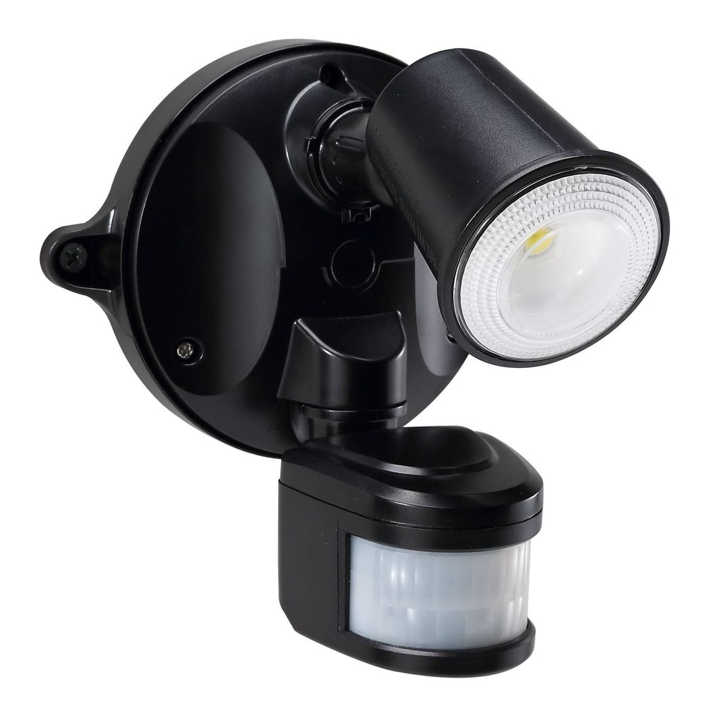 HOUSEWATCH 10W Single LED Spotlight with Motion Sensor. IP54. Passive