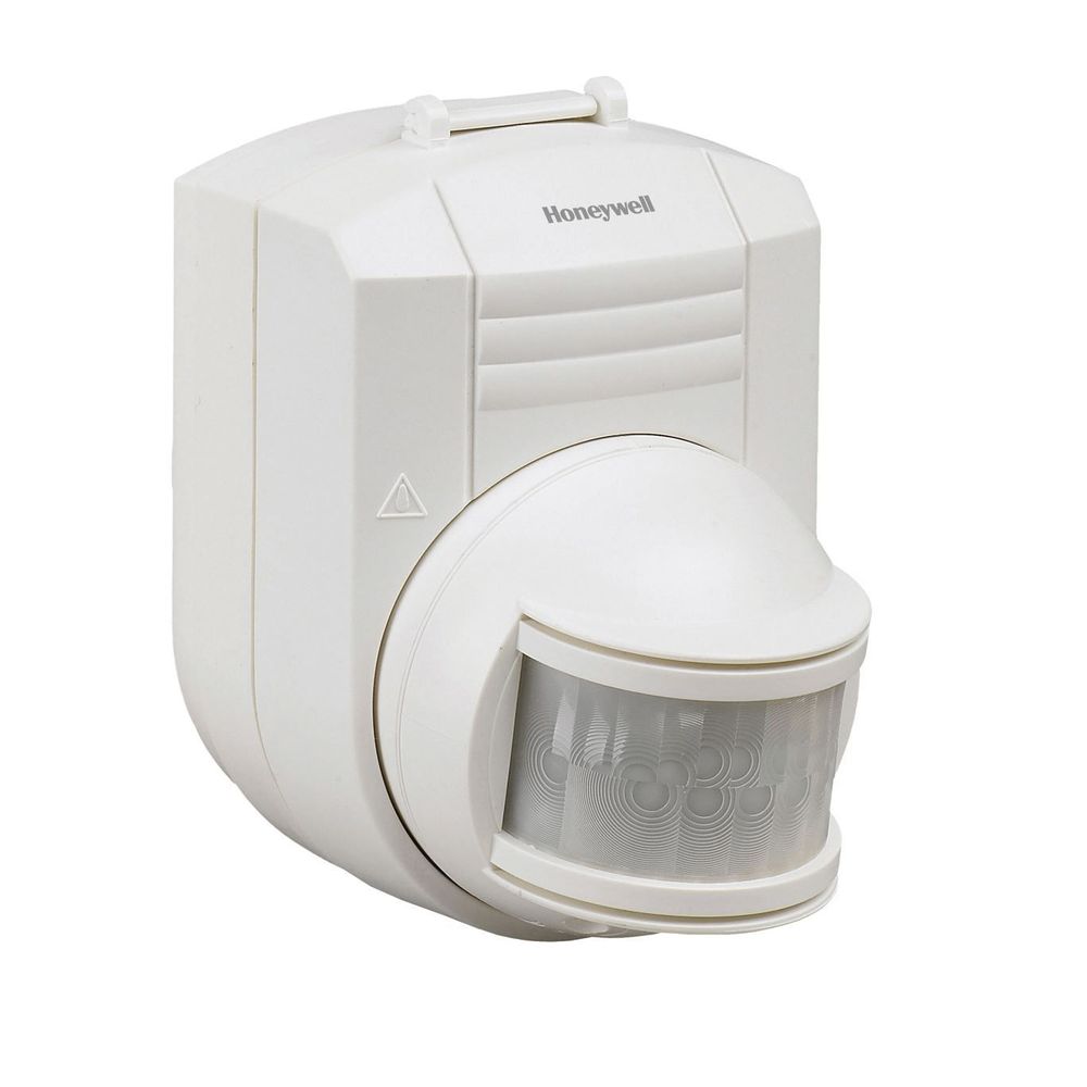 HONEYWELL Wireless Motion Detector. IP54. Motion Sensor up to 40 Feet.