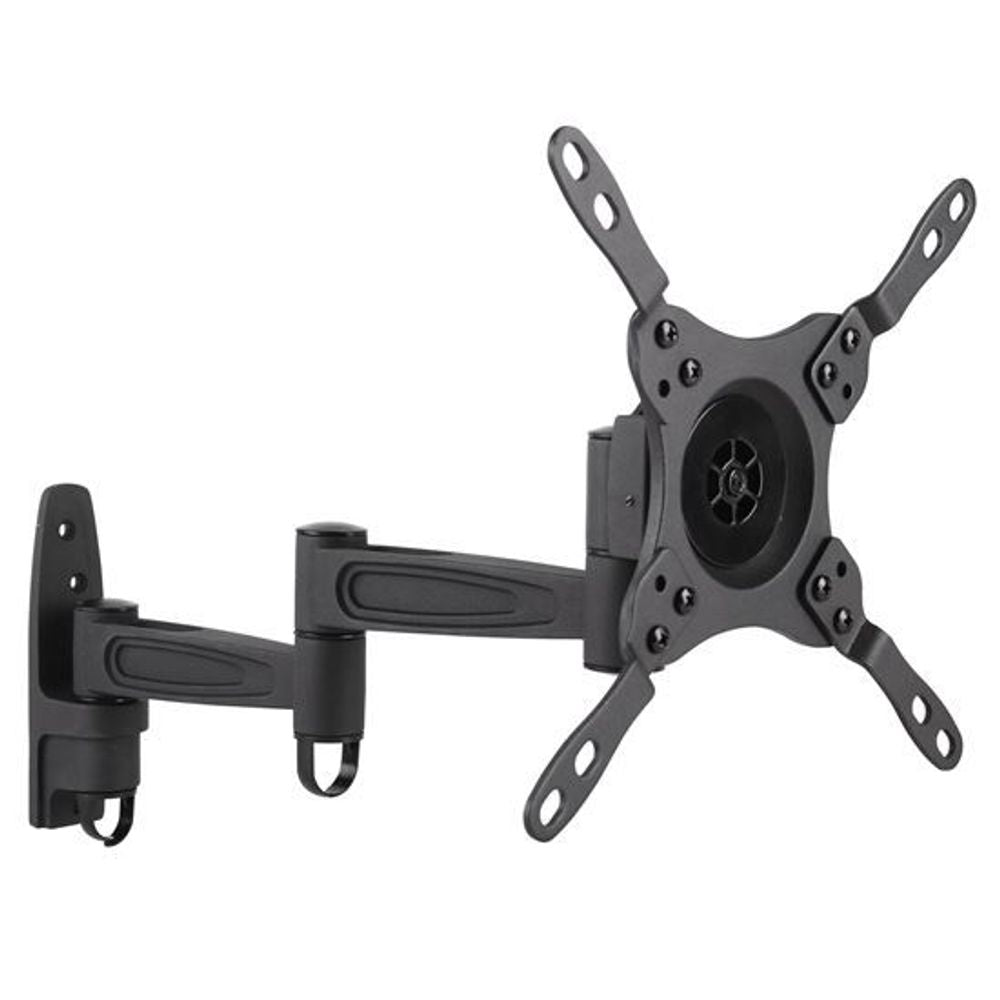 BRATECK 13"-42" Anti-Theft Full- Motion Monitor/TV Wall Mount. Anti- Theft Locking Hole