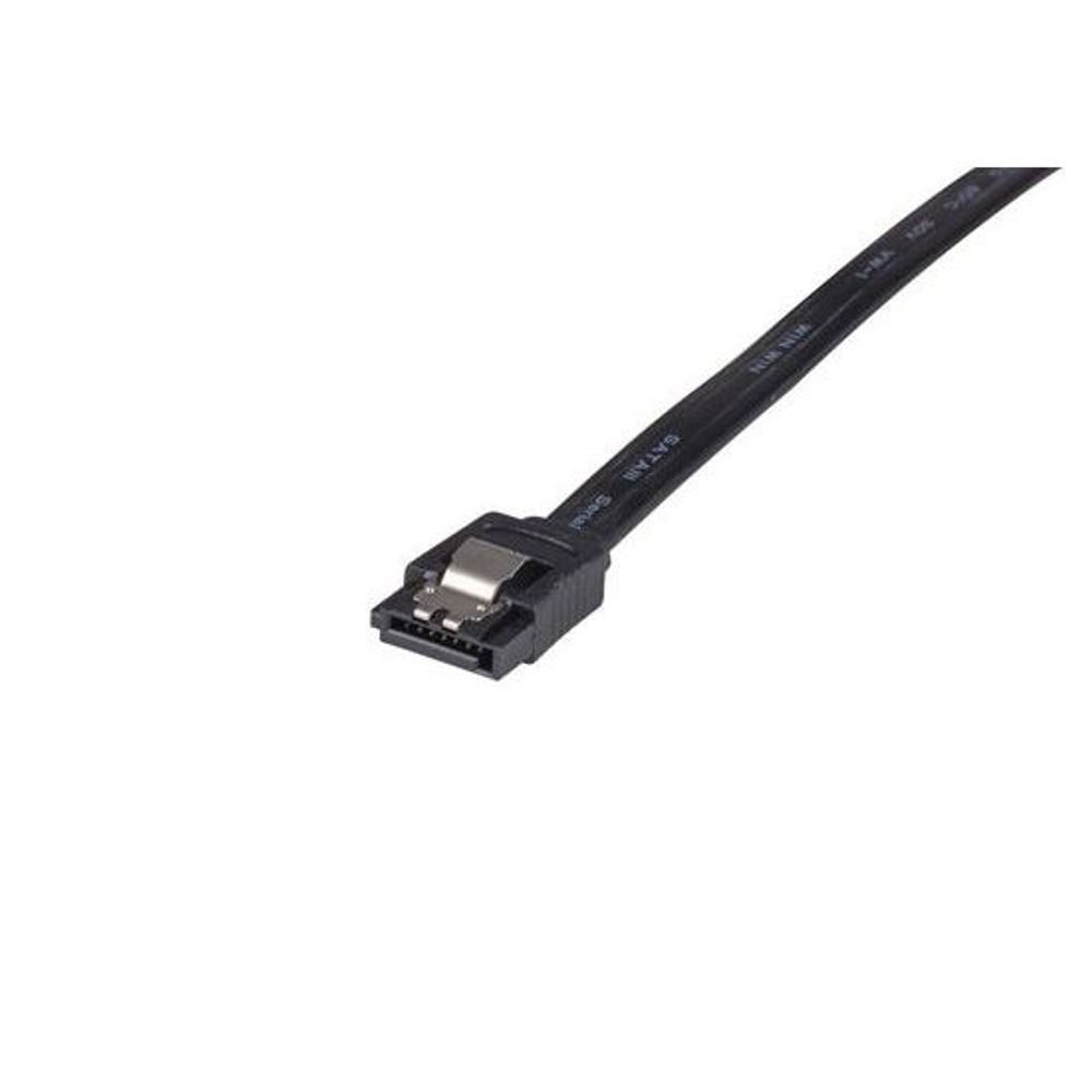 DYNAMIX 1m Mini SATA 6Gbs Cable with Latch, black colour
