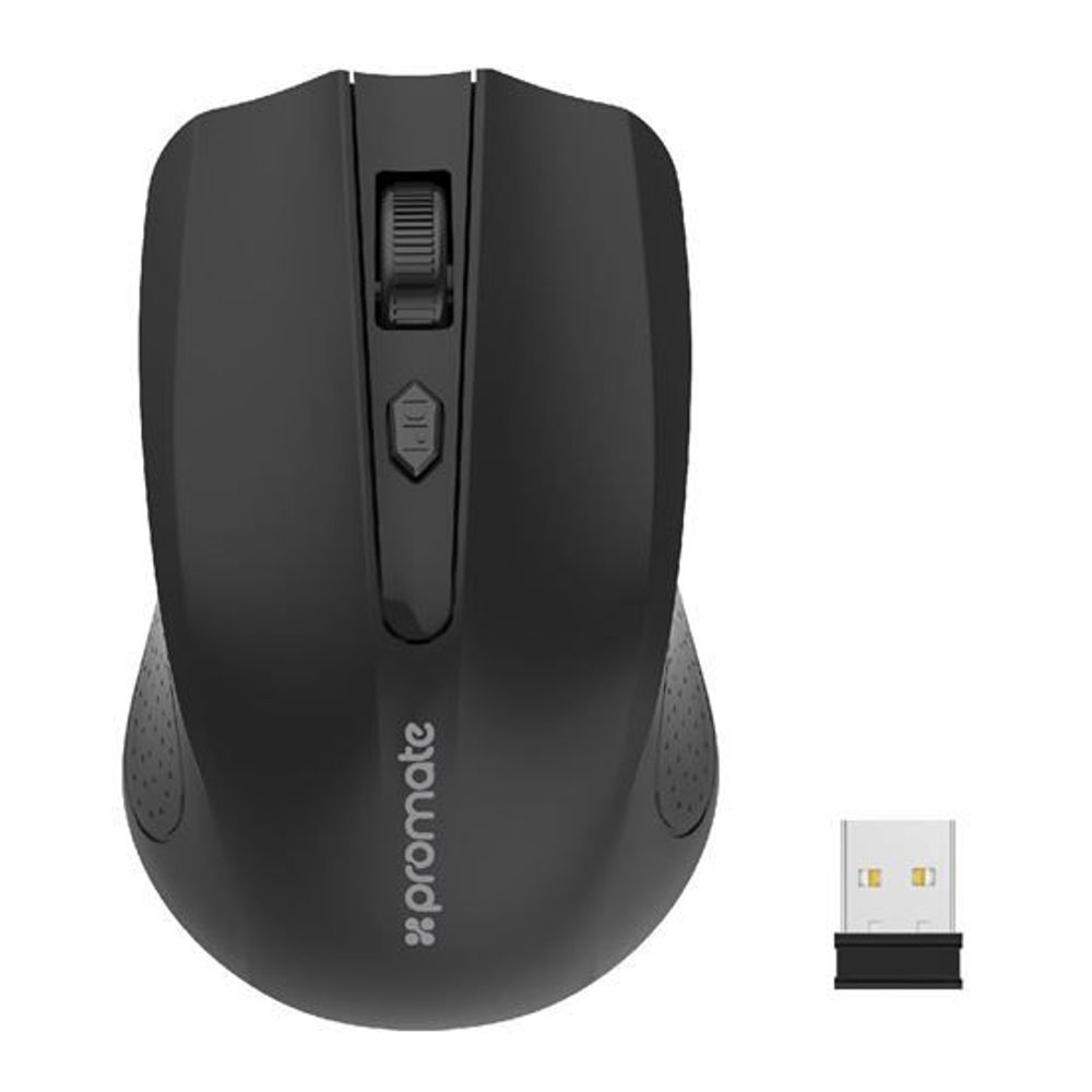 PROMATE Ergonomic Wireless Mouse 2.4GHz wireless technology