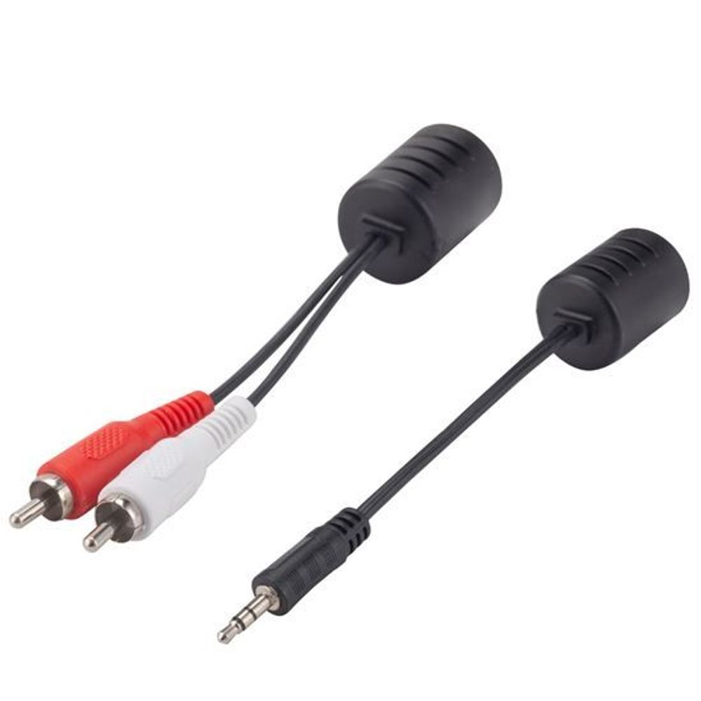 DYNAMIX Stereo Audio Connector to RJ45 Balun & 2x RCA Connectors to