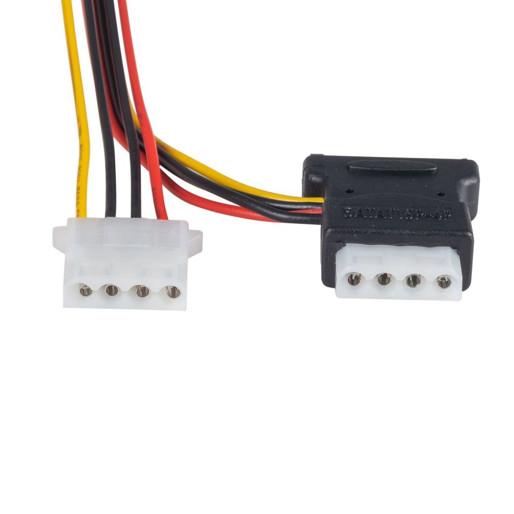 DYNAMIX Dual Port Serial ATA Power Splitter Cable, Converts