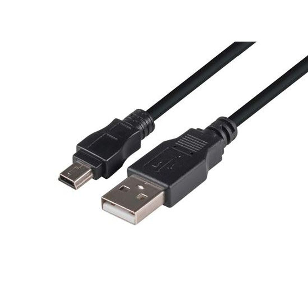 DYNAMIX 2m USB 2.0 Mini-B (5-pin) Male to USB-A Male