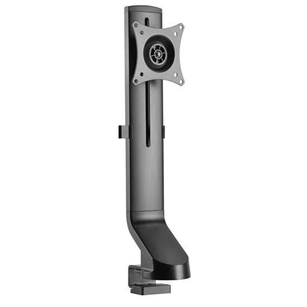 BRATECK 17-32'' Monitor desk mount. Sit/Stand workstation compatible. Max load 8Kgs