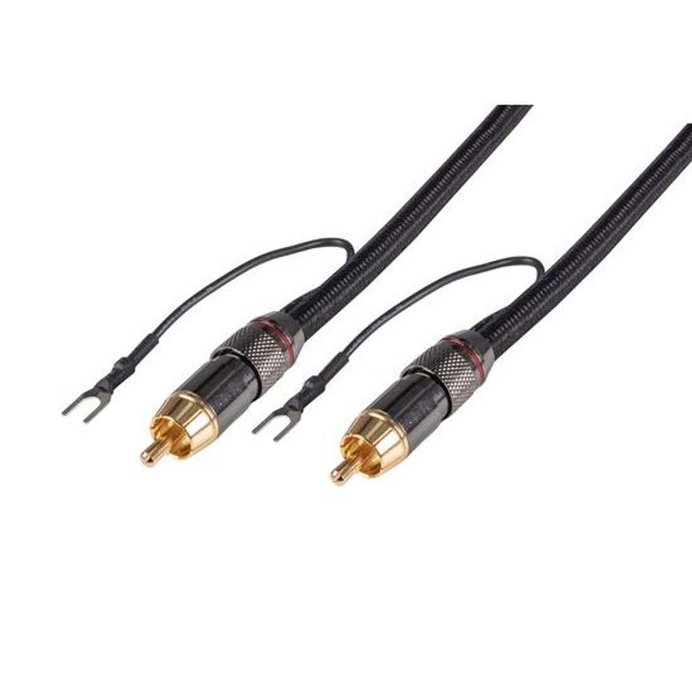 DYNAMIX 3m Coaxial Subwoofer Cable RCA Male to Male with