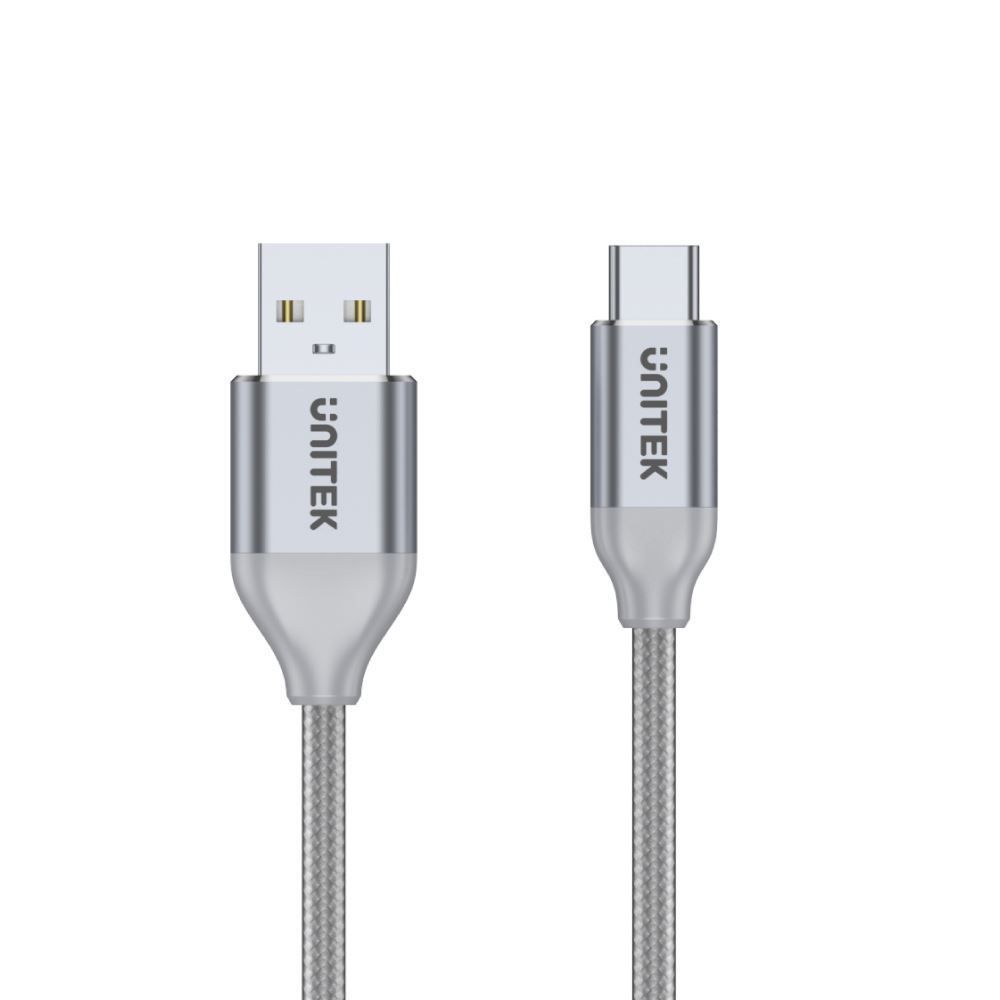 UNITEK 1m USB 2.0 USB-C Male to Micro-B Male, OD: 2.8mm,